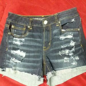 AE Jean shorts 360 stretch